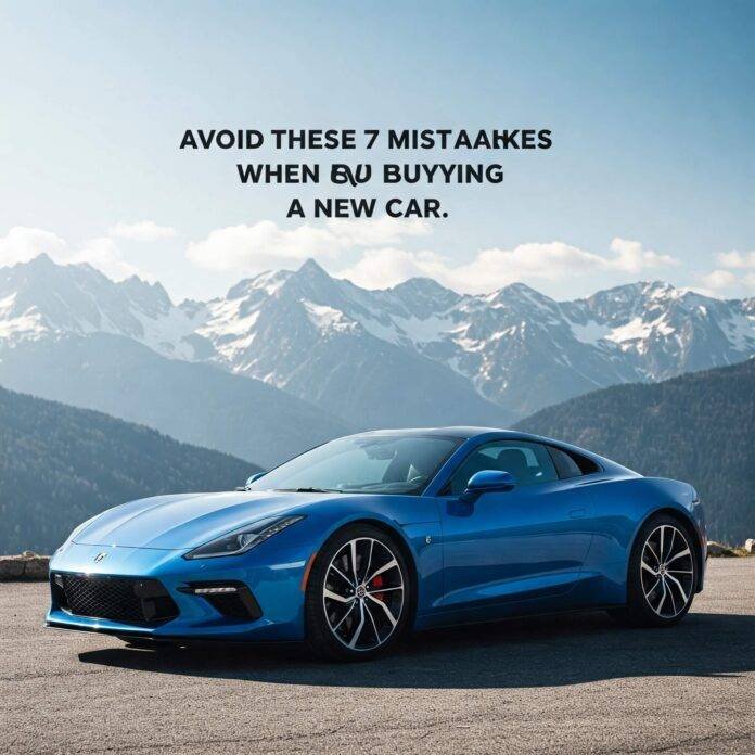 New Car Buying Mistakes New Car Buying Mistakes