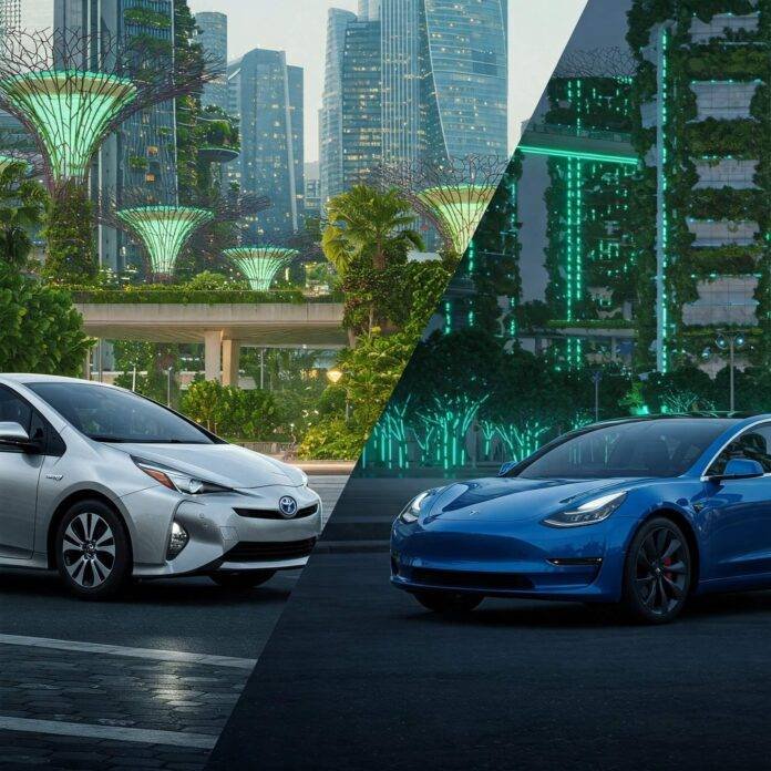 Hybrid vs Electric Cars in Sustainable City Hybrid vs Electric Cars in Sustainable City