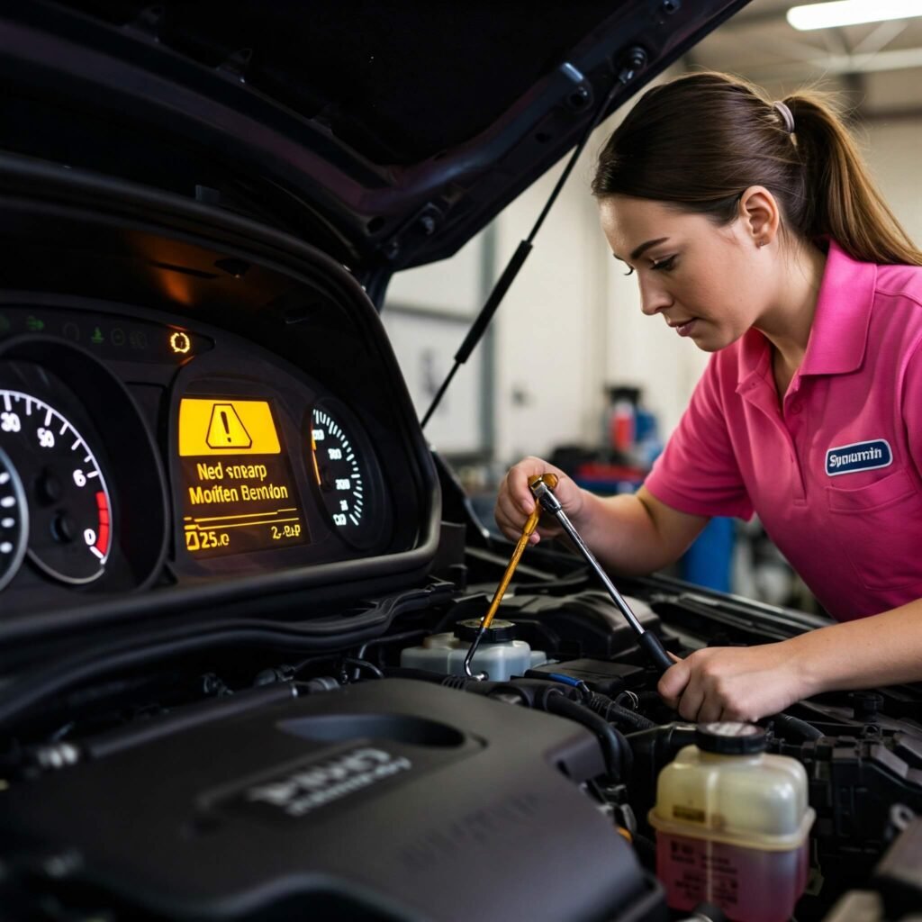 Maintenance Light Fluid Check