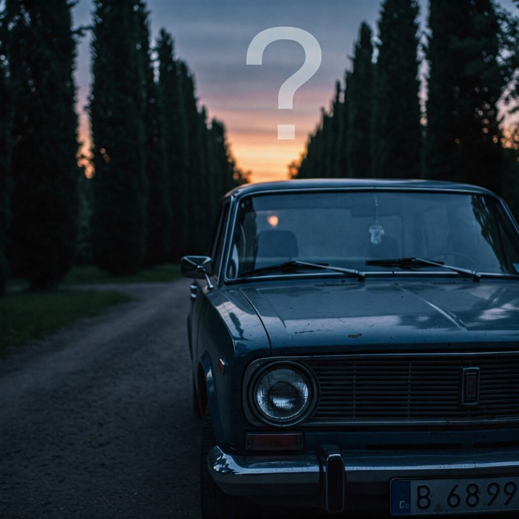 Older car question mark