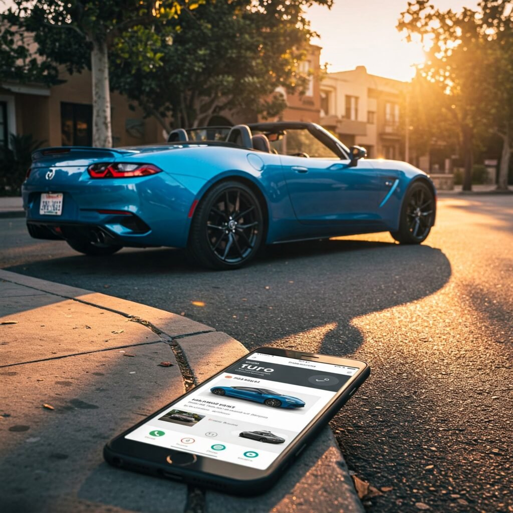 Turo App Booking Luxury Car