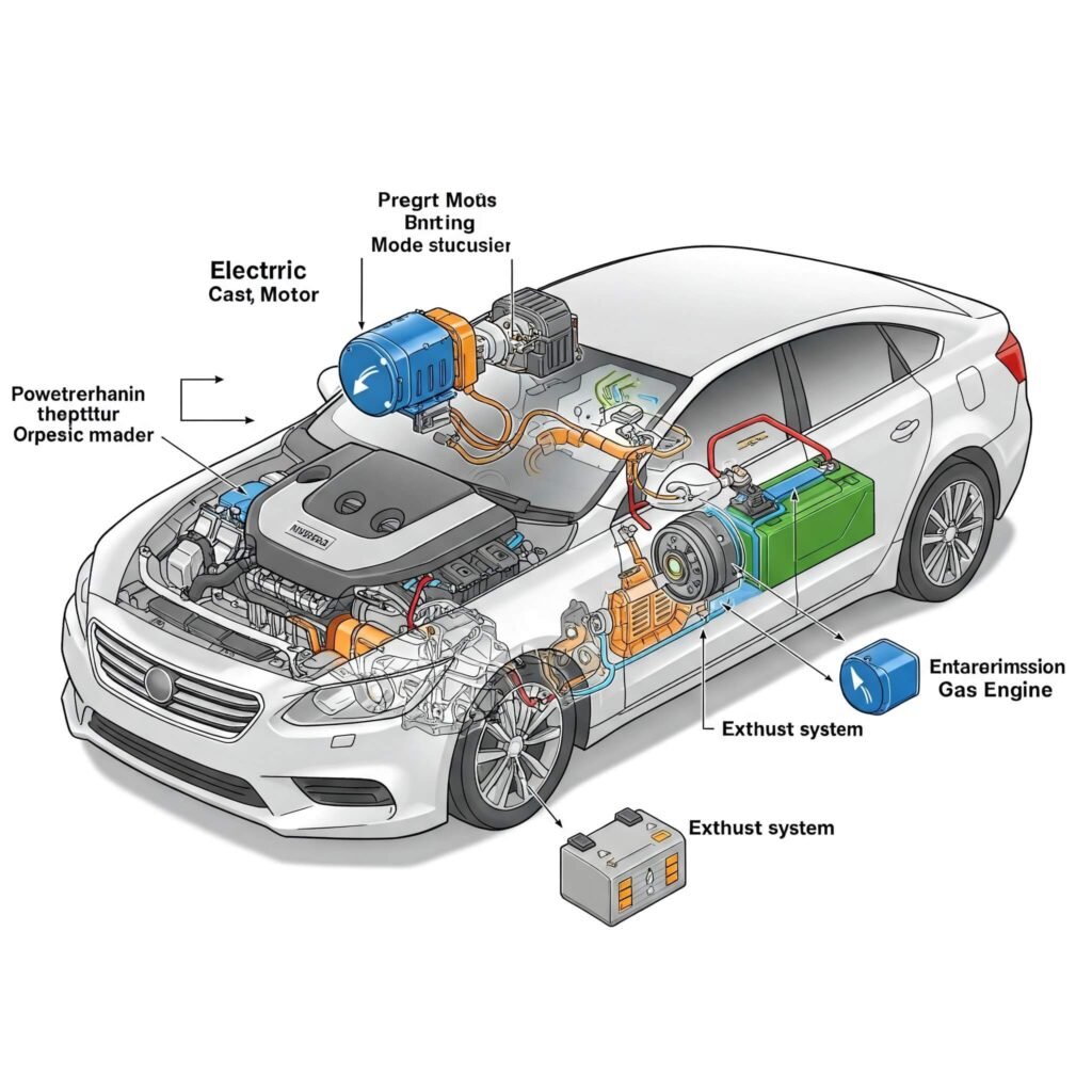 Hybrid Engine Diagram
