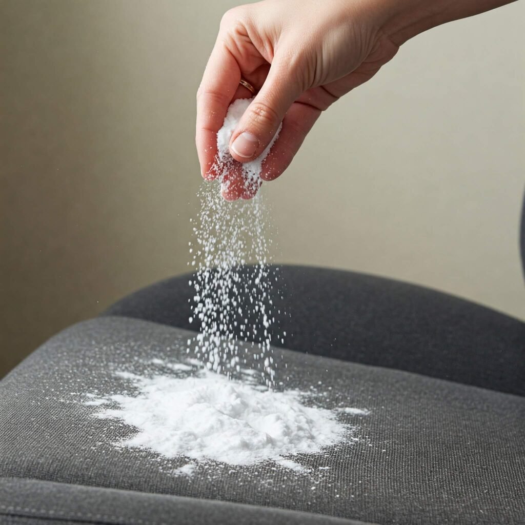 Baking Soda Car Seat Clean