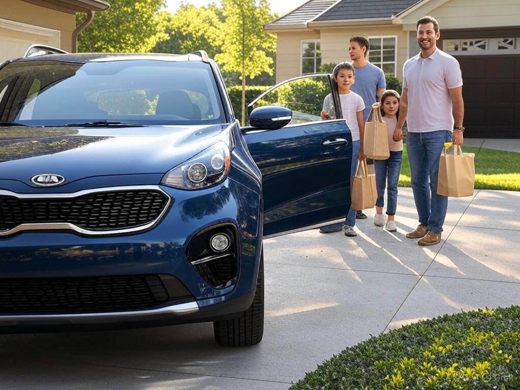Best fuel-efficient hybrid SUV, Kia Sportage