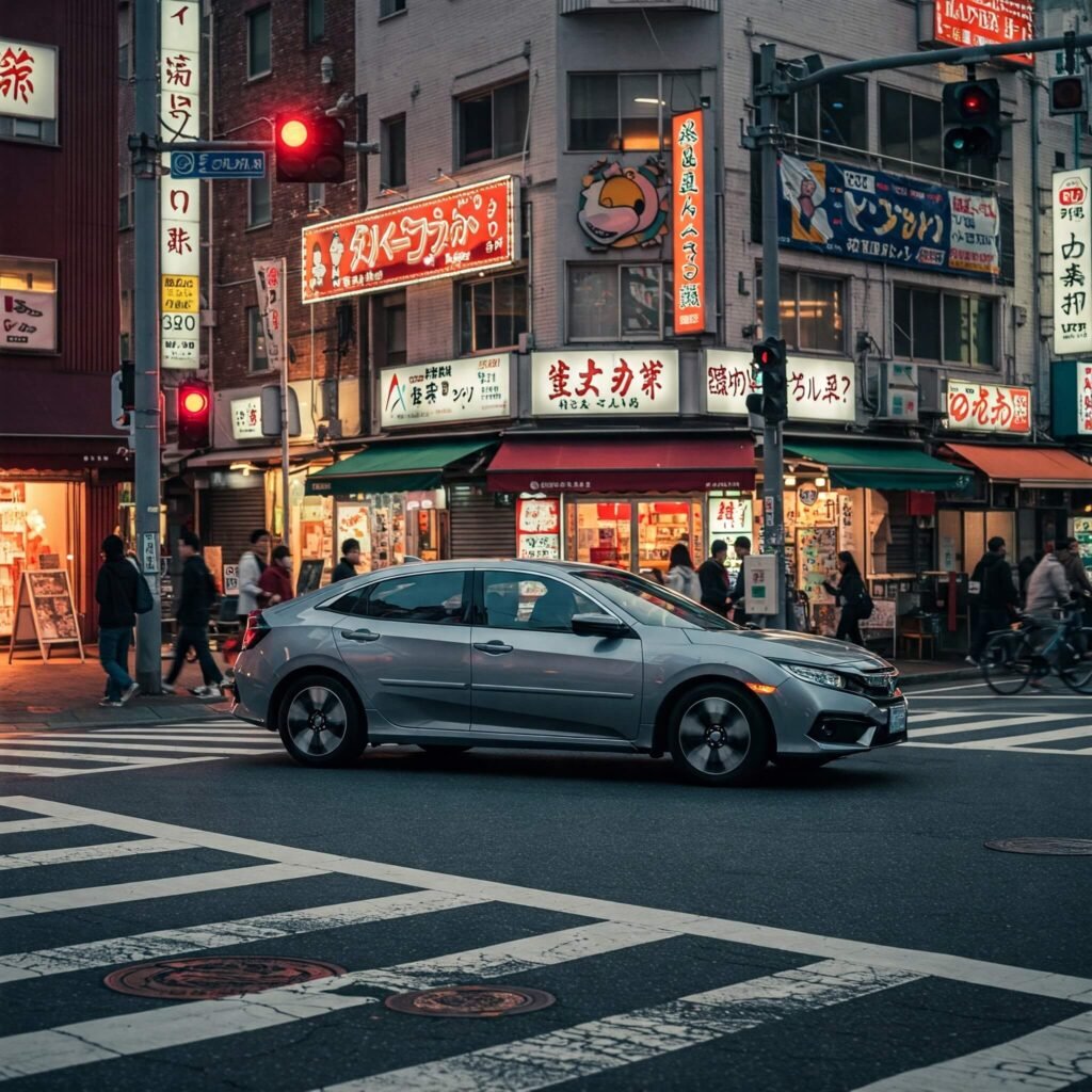 Civic Hybrid Urban Intersection