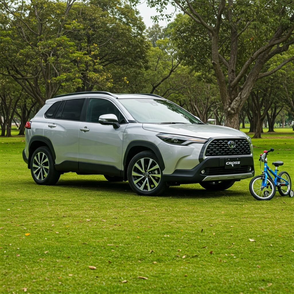 "Toyota Corolla Cross at the Park