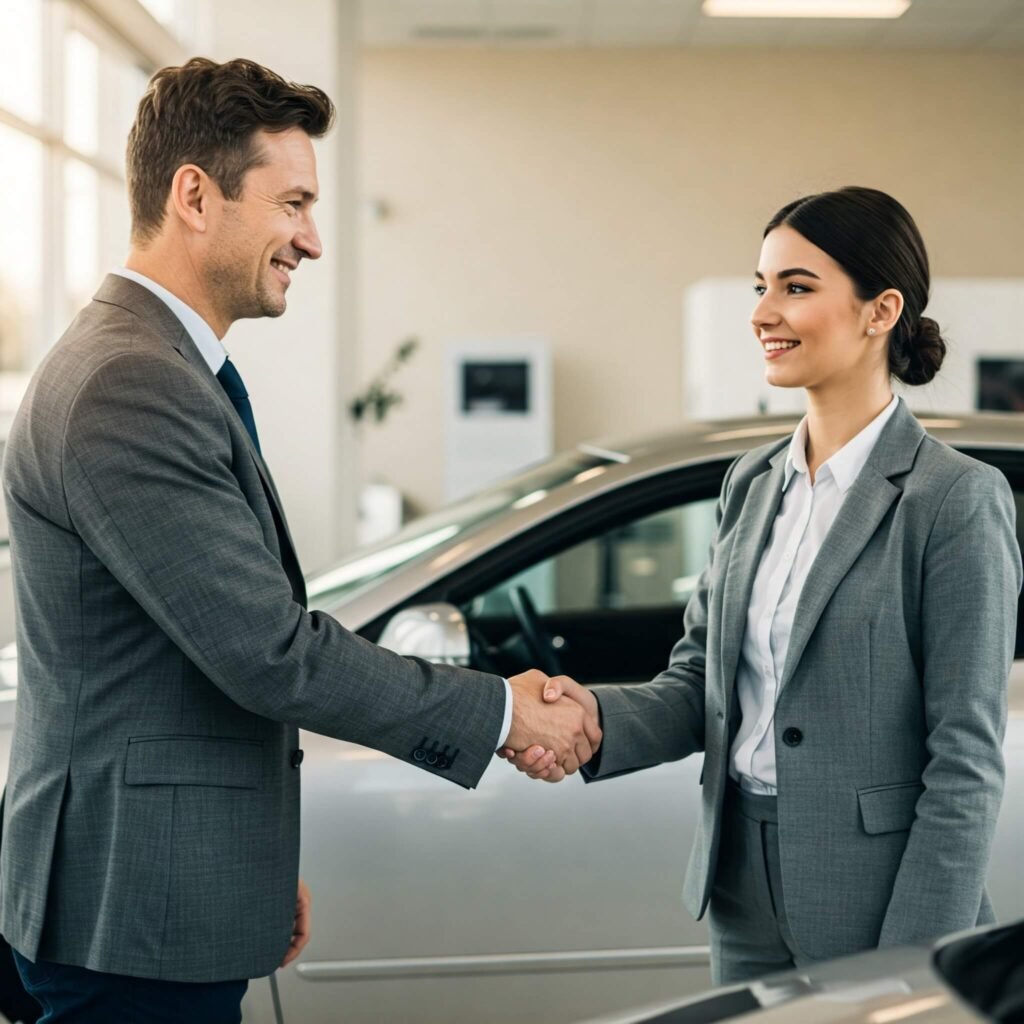 Car Deal Handshake