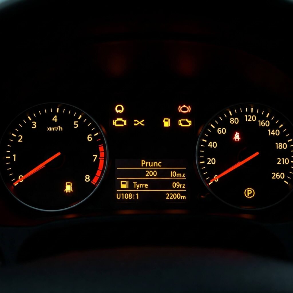 Car Dashboard Warning Lights