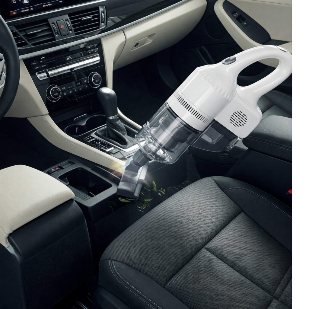 Cleaning Car Interior Vacuum