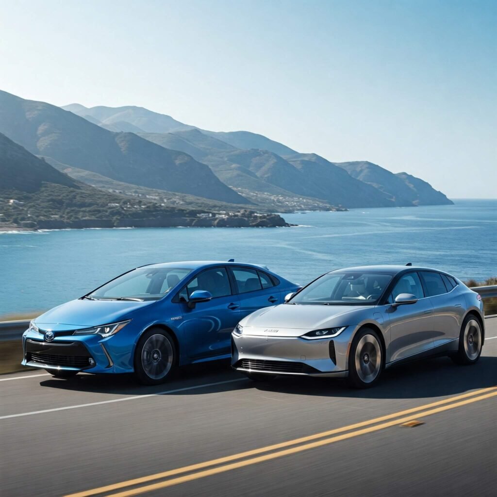 Hybrid vs EV on Scenic Coastal Drive