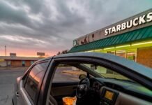 Short-Term Car Leasing: What You Need to Know InteriorAlt text:** Beat-up Corolla with chili coney and lone flip-flop at rundown Starbucks, hazy sunset.