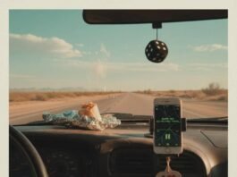 Top 10 Sedans Under $30,000 You’ll Love Driving Dashboard with burrito, phone, and road.